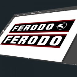 Sticker Ferodo rallye vhc